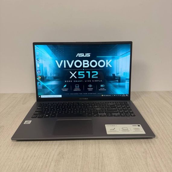 Ноутбук ASUS VivoBook 15 X512JAU / 15.6" (1920×1080) IPS Touch / Intel Core i3-1005G1 (2 (4) ядра по 1.2 - 3.4 GHz) / 8 GB DDR4 / 256 GB SSD / Intel UHD Graphics / WebCam б/в | Зображення 1