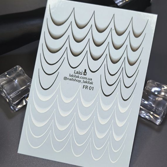 Слайдер для френча Mi FR01 на водяній основі (7x10см)