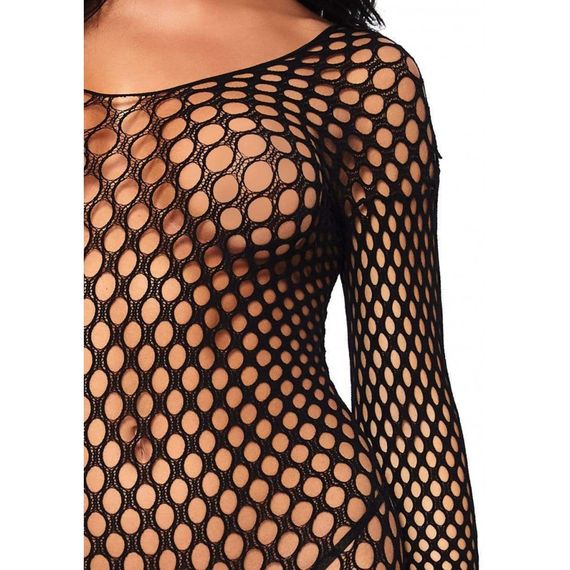 Комбінезон сітка Leg Avenue чорного кольору, O/S sexstyle | Зображення 3