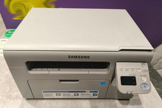 МФУ Samsung SCX-3400 / лазерная монохромная печать черно-белая / 1200x1200 dpi / А4 / 20 стр/мин / 1x USB 2.0, 1x Type-B б/у | Зображення 3