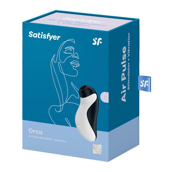 Вакуумний стимулятор з вібрацією Satisfyer Orca — інноваційна технологія стимуляції для неперевершеного задоволення | Зображення 7