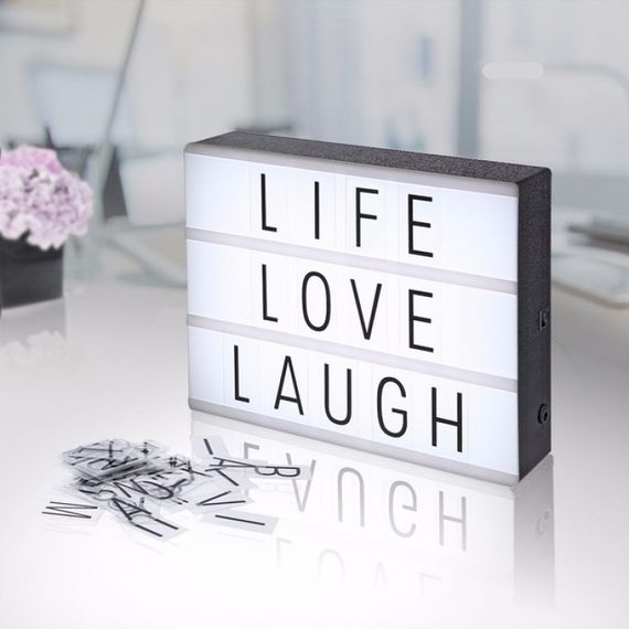 Нічник лайтбокс Light Box з літерами (F123657) | Зображення 5