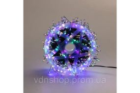 Гирлянда Роса на катушке фейерверк - мишура от USB, 20м, 600LED + пульт Мультик