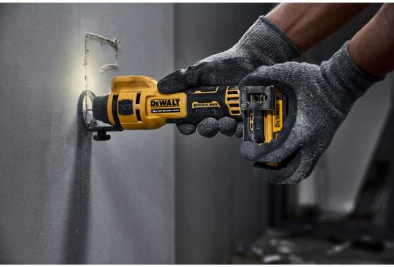 Акумуляторний фрезер для вирізання гіпсокартону DeWALT DCE555N | Зображення 7