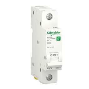 Автоматический выключатель переменного тока Schneider RESI9 20А,1P,кривая,6кА