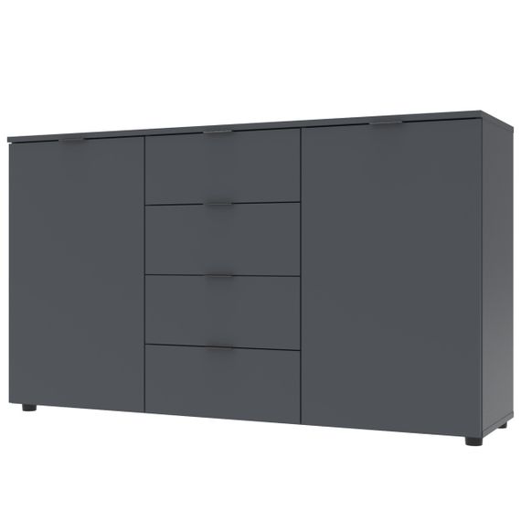 Комод в спальню Doros Рон 5 140х38х81 см Графит (DRS-011301) | Зображення 2