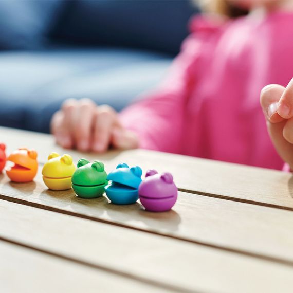 Ігровий набір для навчання рахунку "Веселі жаби Numberblobs" Learning Resources HM94490-UK 120 жабок | Зображення 7
