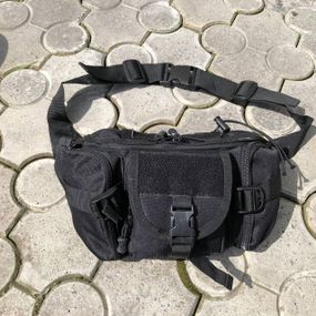 Якісна тактична сумка через плече, поясна дорожня міська чоловіча бананка ZU-355 – барсетка