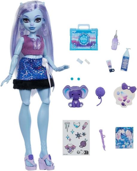 Кукла Монстр Хай Эбби Боминейбл секреты страшной красоты Оригинал Mattel Monster High Self-Scare Secrets Abbey Bominable | Зображення 3