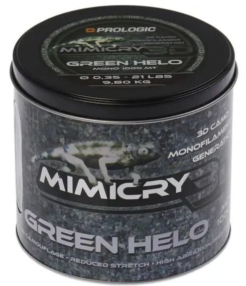 Волосінь Prologic Mimicry Green Helo 1000m 0.33mm 18lb/8.3kg | Зображення 1