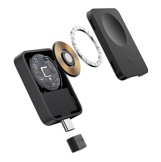 Бездротовий зарядний пристрій Baseus MagPro Magnetic Wireless Charger for E-Watch 2.5W Cosmic Black | Зображення 4