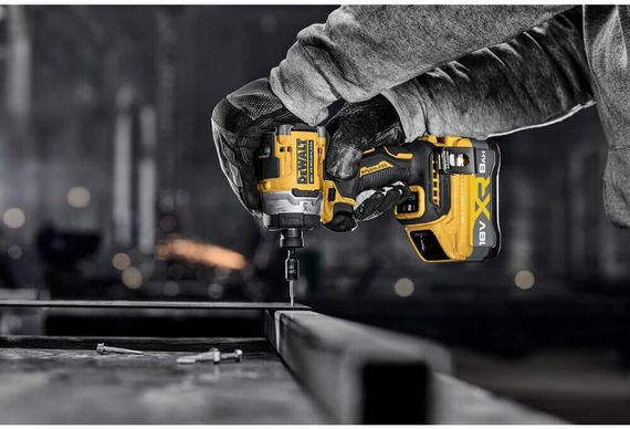 Шуруповёрт ударный аккумуляторный бесщёточный 282Нм DeWALT DCF860N | Зображення 3