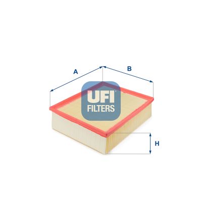 Воздушный фильтр для автомобиля UFI 30.162.00
