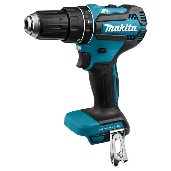 Шуруповерт с ударом аккумуляторный Makita DHP485Z (50 Нм, 1.5-13 мм, BL, LXT, без аккумуляторов и зарядного устройства) | Зображення 1