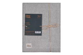 Скатертина Ardesto Oliver ART-07-OD 120х136 см сіра