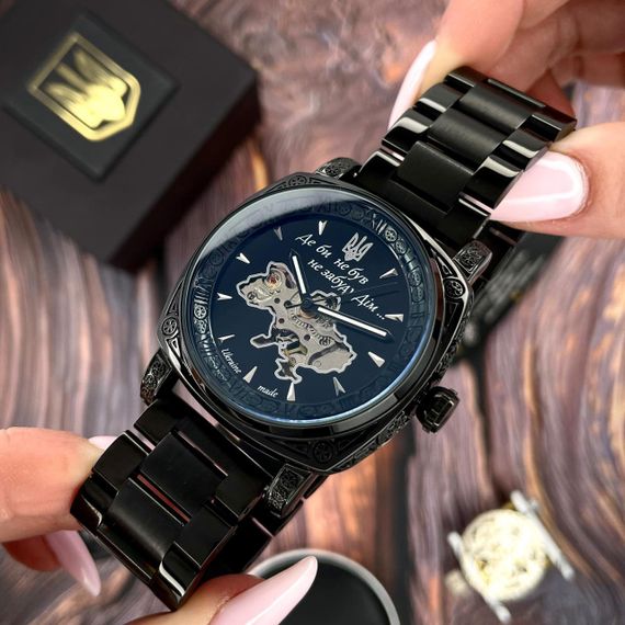 Чоловічий годинник Awarder 021-3D Де би не був All Black Steel | Зображення 2