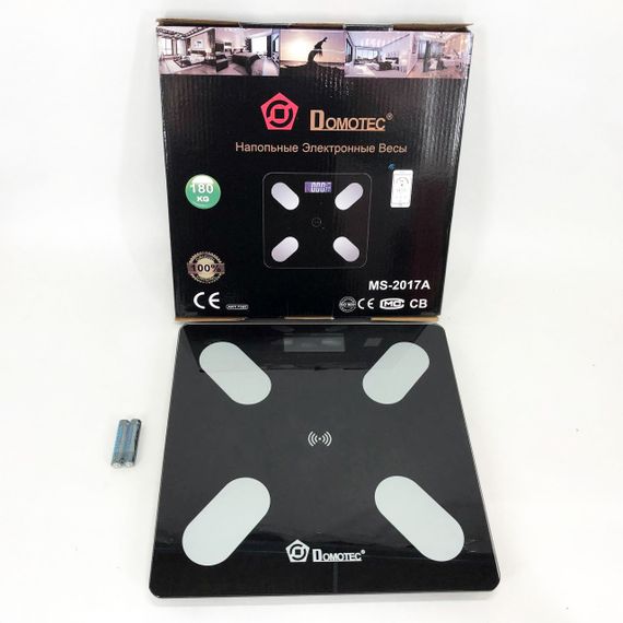 Весы напольные Domotec MS-2017A, Бытовые напольные весы, Весы GR-869 бытовые напольные | Зображення 1