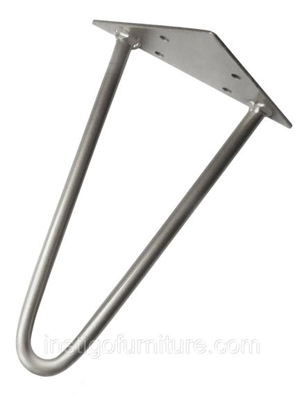 Комплект ножек шпилек из металла 200 мм 4 шт (1148) Серый | Зображення 1