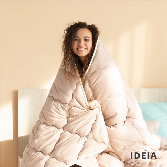 Всесезонное шерстяное одеяло IDEIA WOOLLY 140х210 см (8-34174) | Зображення 2