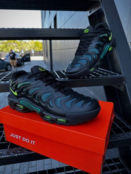 Кросівки Nike Air TN Plus Drift (black & green) | Зображення 4