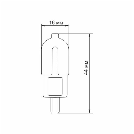 LED лампа VIDEX G4e 2W G4 4100K | Зображення 2