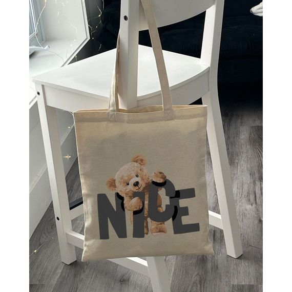 Екошопер Букопт BK4054 Nice Teddy Bear бежевий | Зображення 5