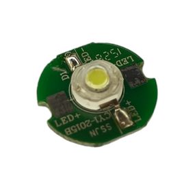 Белый сверхяркий светодиод LED 1W на подложке