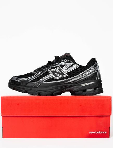 Чоловічі кросівки New Balance 740 Black Silver | Зображення 5