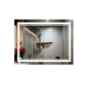 Дзеркало Qtap Cardinal (CA1) 1000х800 з LED-підсвіткою Touch, з антизапотіванням, з димером, темп. кольору (3000-6500K)