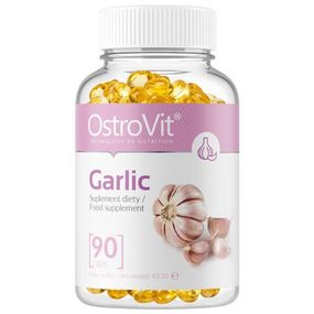 Натуральная добавка для спорта OstroVit Garlic 90 Caps