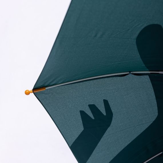 Класична дитяча парасолька-тростина механічна з поліестеру міцна надійна 8 спиць діаметр 89 см Зелений HP-23-12GR | Зображення 8