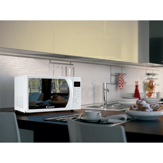 Мiкрохвильова пiч Candy CMW 2070DW 20л/700Вт/елект.управлiння/бiлий (CMW2070DW) | Зображення 2