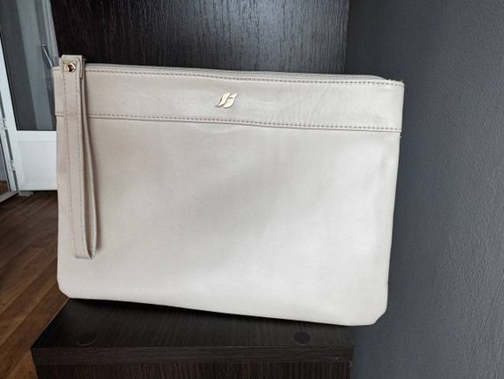 Косметичка брендовая белая светлая Farmasi Ivory 30*21 см | Зображення 3