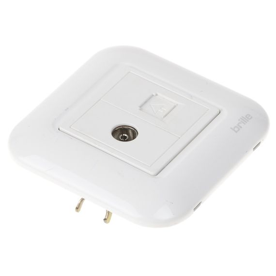 Розетка TB-1TV+1TF White | Зображення 2