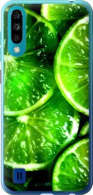Чохол на ZTE Blade A7 2020 Зелені часточки лимона "852u-2108-2448"