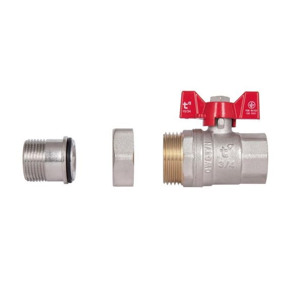 Кран кульовий "Американка" Thermo Alliance Standart прямий 3/4" ВН SD220W20 | Зображення 8