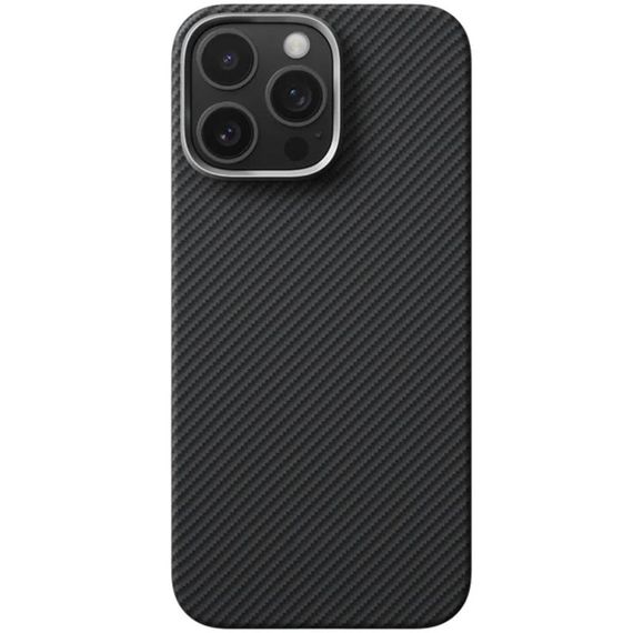 Чохол PC Carbon Protection Slim with Magnetic Fit для Apple iPhone 16 Pro Max (6.9") Black | Зображення 1