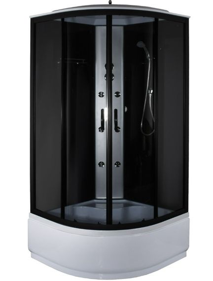 Душовий бокс BRAVO BZURA H90GBB півкруглий | Зображення 8