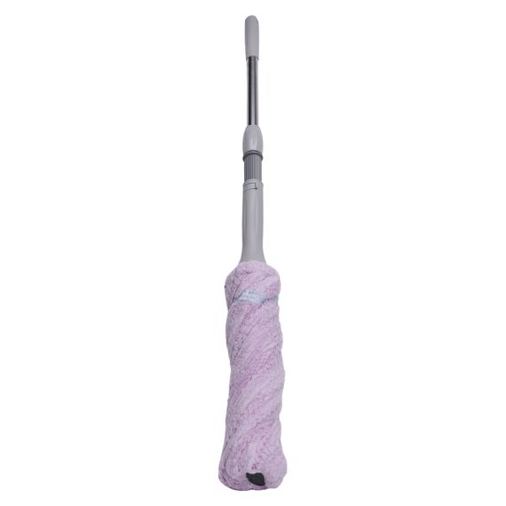 Швабра телескопічна для миття підлоги універсальна мотузкова швабра з самовіджимом для прибирання Фіолетовий HP-35015-13V | Зображення 4