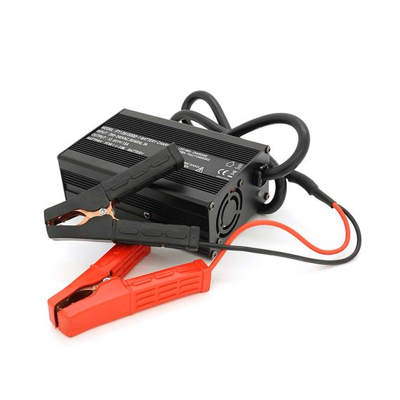 Зарядка для АКБ Li-ion 12V (12.6V), 3S, 15A, +крокодилы, индикация, 135х90х50mm | Зображення 2