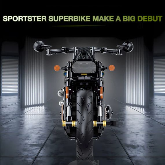 Модель мотоцикла Lego конструктор 634 шт. | Зображення 1