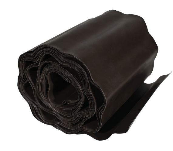 Бордюрная  лента 20 см 9 метров коричневая VARTCO (Польша) садовая пластиковая | Зображення 2