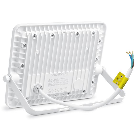Світлодіодний прожектор VIDEX F2e 50W 5000K VL-F2e-505W захищений у розбірному корпусі | Зображення 2