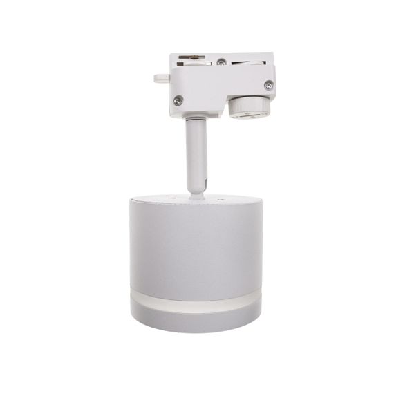 Круглый трековий светильник KW-34 GX53 WH | Зображення 3