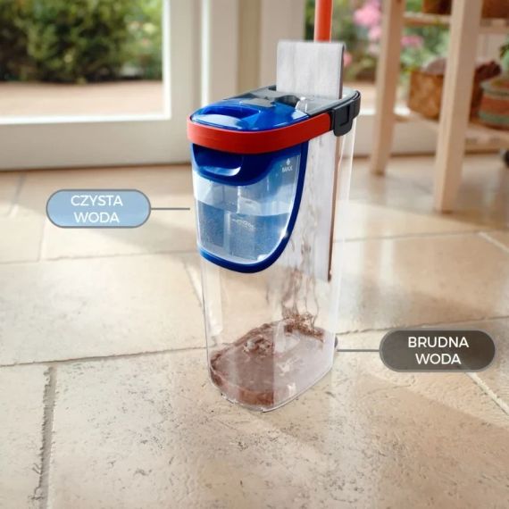 Набір для прибирання Vileda H2prO плоска швабра двокамерна технологія відра НОВИНКА 2025 | Зображення 5