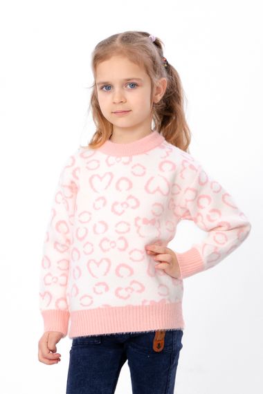 Светр для дівчинки Носи своє 152 Білий (p-16518-191021)