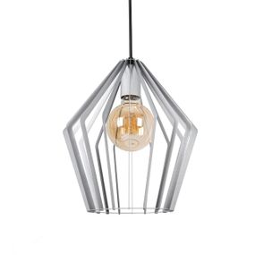 Світильник підвісний ArtB1 P260 Муар, Срібло, Atmolight