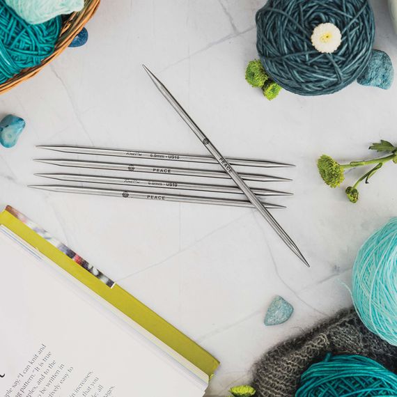Спиці шкарпеткові Knit Pro Mindful, 15 см (2,75 мм)