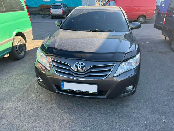 Дефлектор капота (EuroCap, европейка) для Toyota Camry 2007-2011 гг | Зображення 3