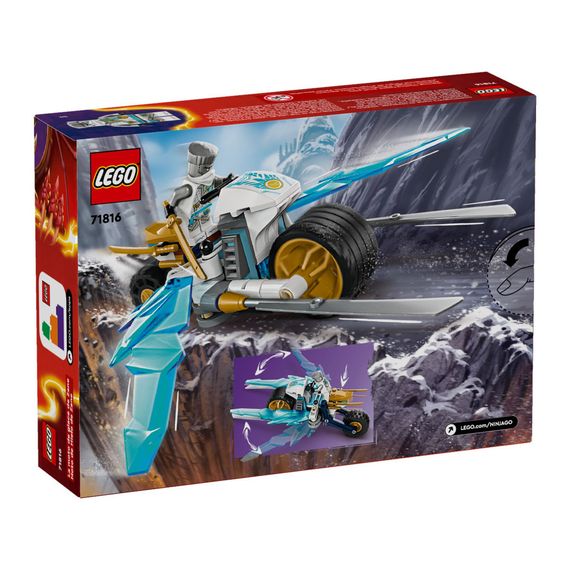 Конструктор LEGO Ninjago Крижаний мотоцикл Зейна (71816) | Зображення 4